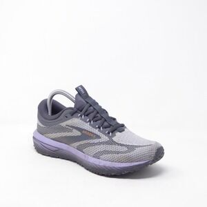 Brooks Womens Revel 7 Running Shoes Grey Purple 1204241B522 Size 9